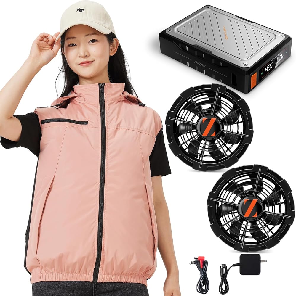 43V超高出力 ファンバッテリーセット 空調作業服用 搭載EVEエナジー