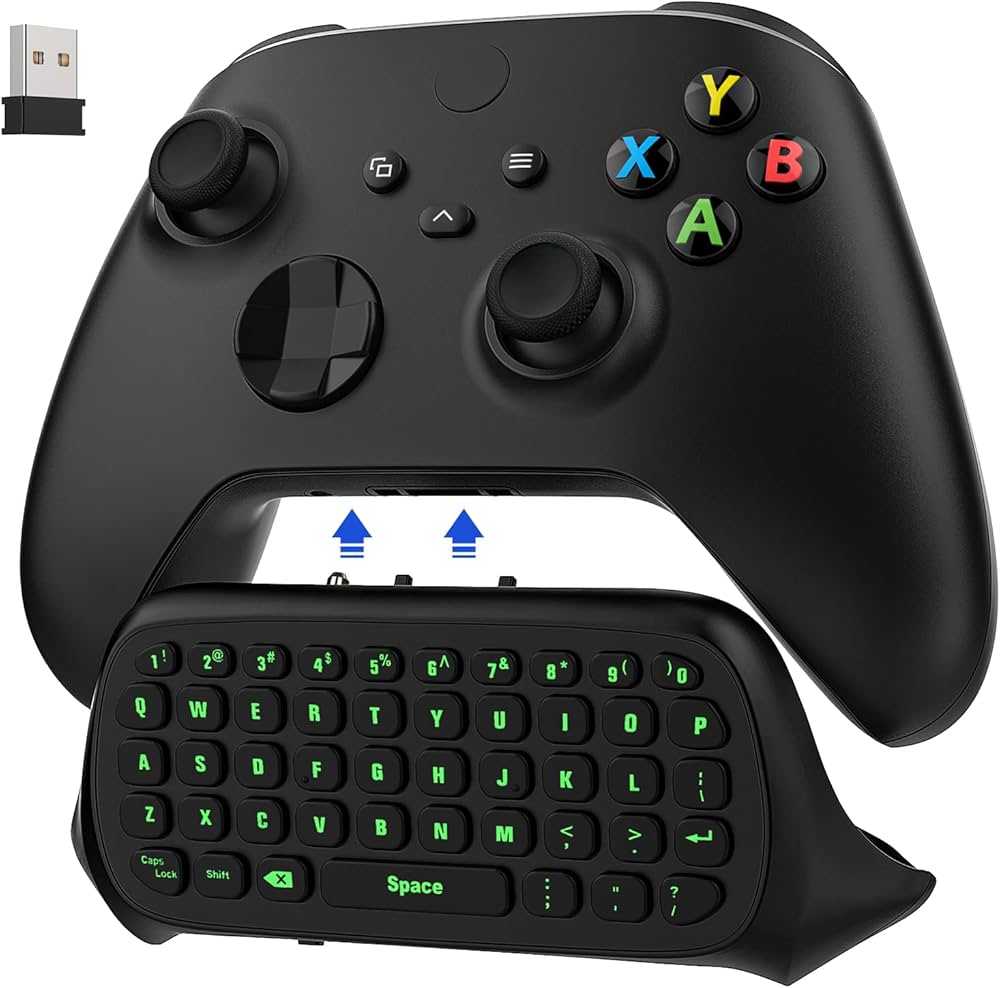 Amazon.com: MoKo Green Backlight Keyboard for Xbox One Controller