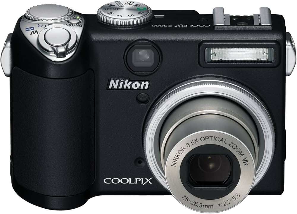 Amazon.co.jp: Nikon COOLPIX P5000 Digital Camera, Black, 10