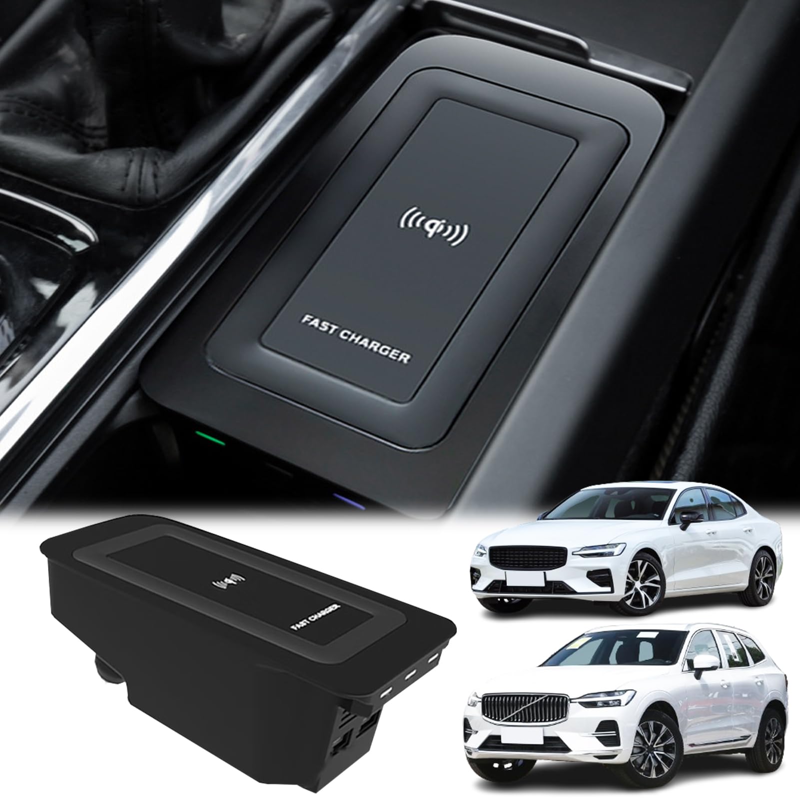 Amazon.co.jp: GQQSXZNTD 2024 新バージョン 車用ワイヤレス充電器