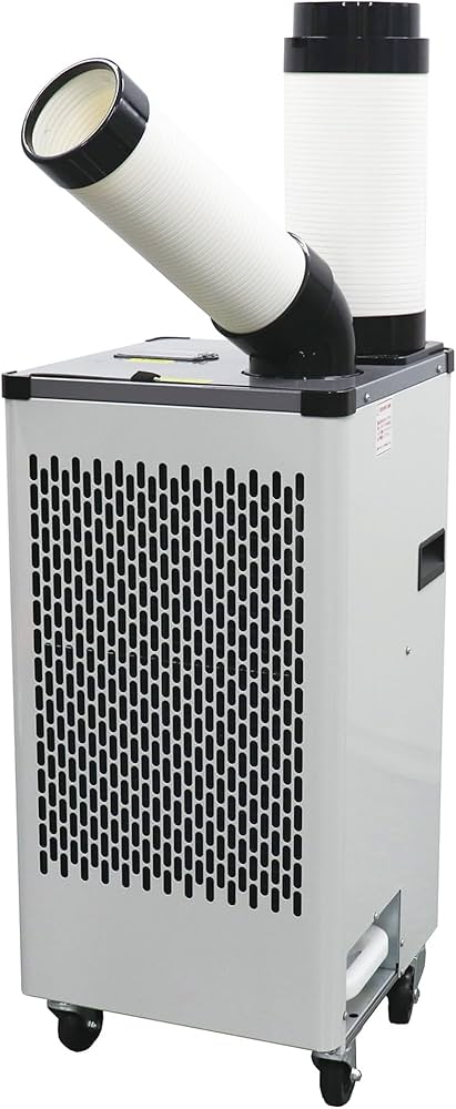 Amazon | 広電 スポットクーラー 業務用 自動首振り KES252AAB | 工業