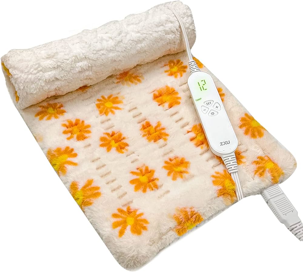 Amazon.com: ZXU Heating Pad for Back Pain Relief and Cramps Relief