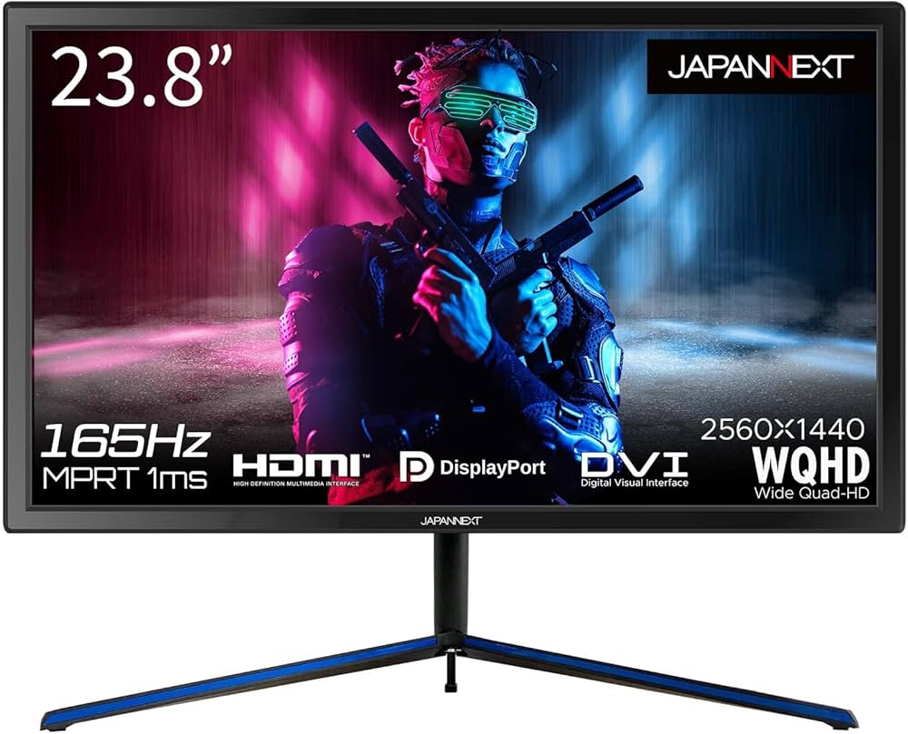 Amazon.co.jp: JAPANNEXT 23.8型 ゲーミングモニターJN-238GT165WQHDR