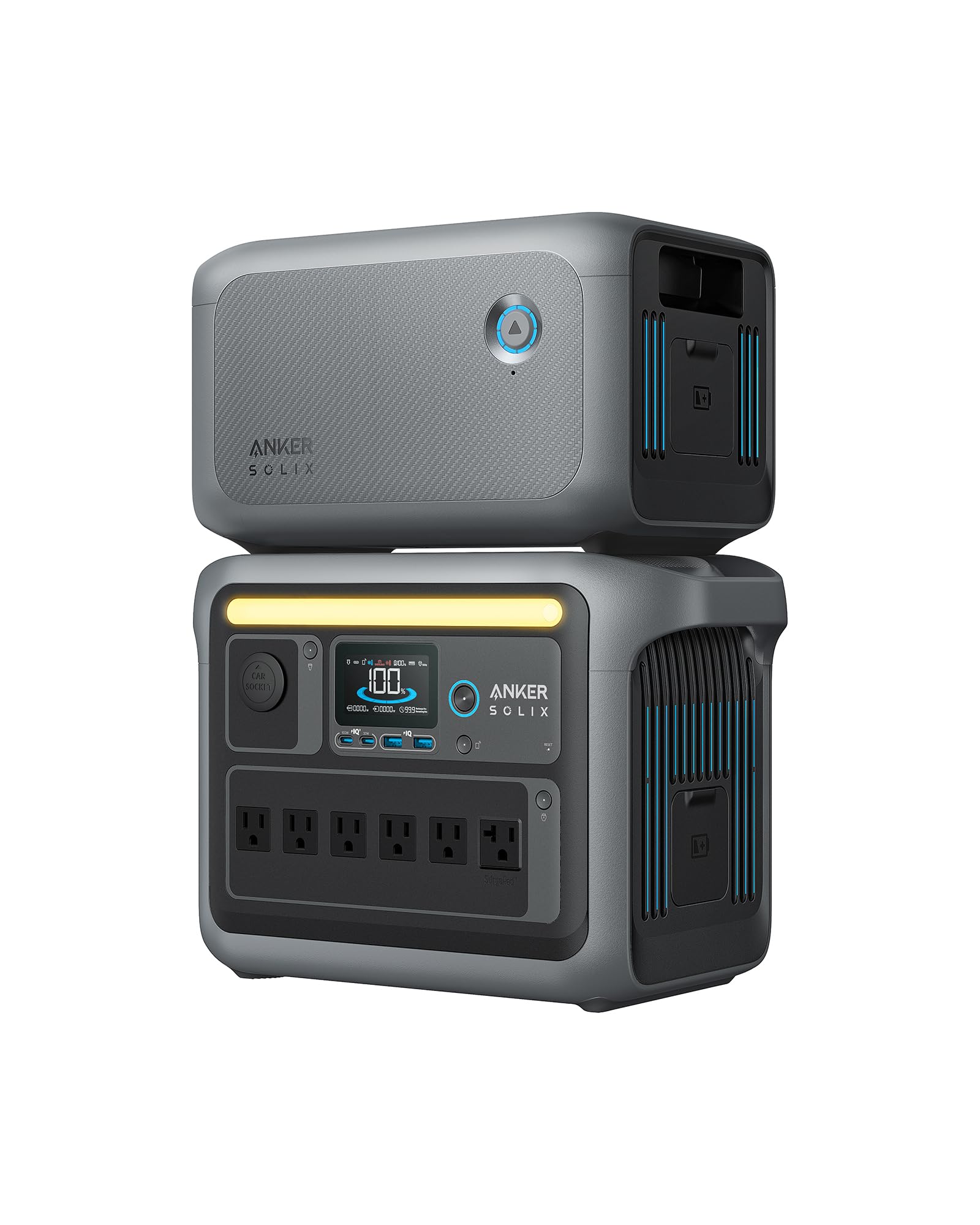 Amazon.com : Anker SOLIX C1000 Portable Power Station and BP1000