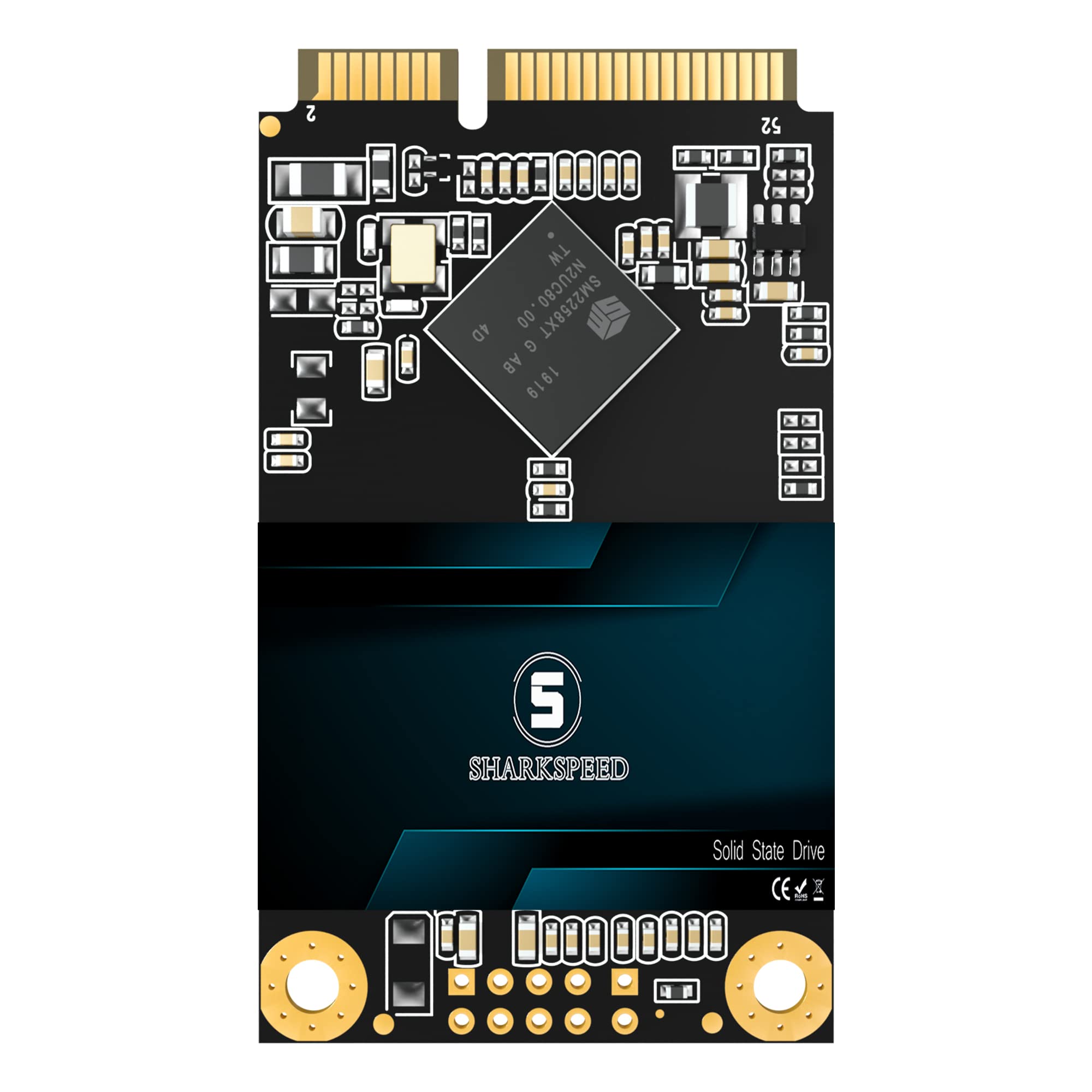 Amazon.com: S SHARKSPEED mSATA SSD 1TB SATA 3 6Gb/s 3D NAND Mini
