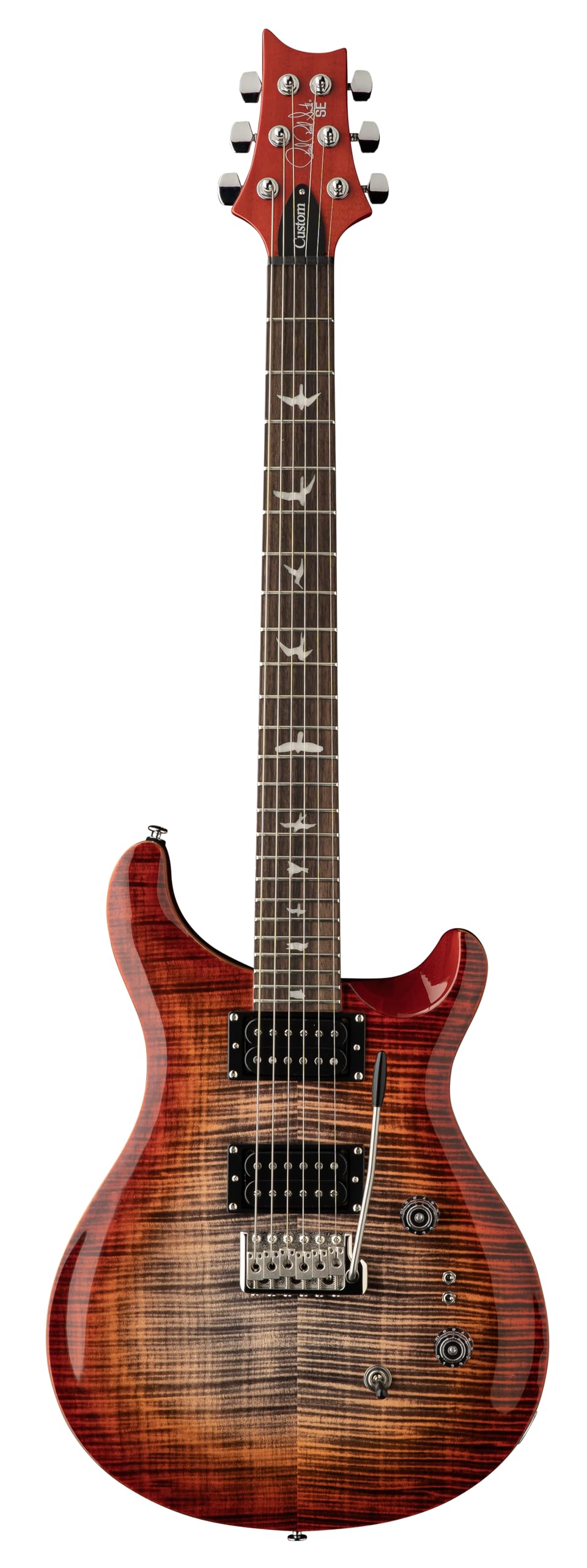 Amazon.com: PRS SE Custom 24-08, Charcoal Cherry Burst : Musical