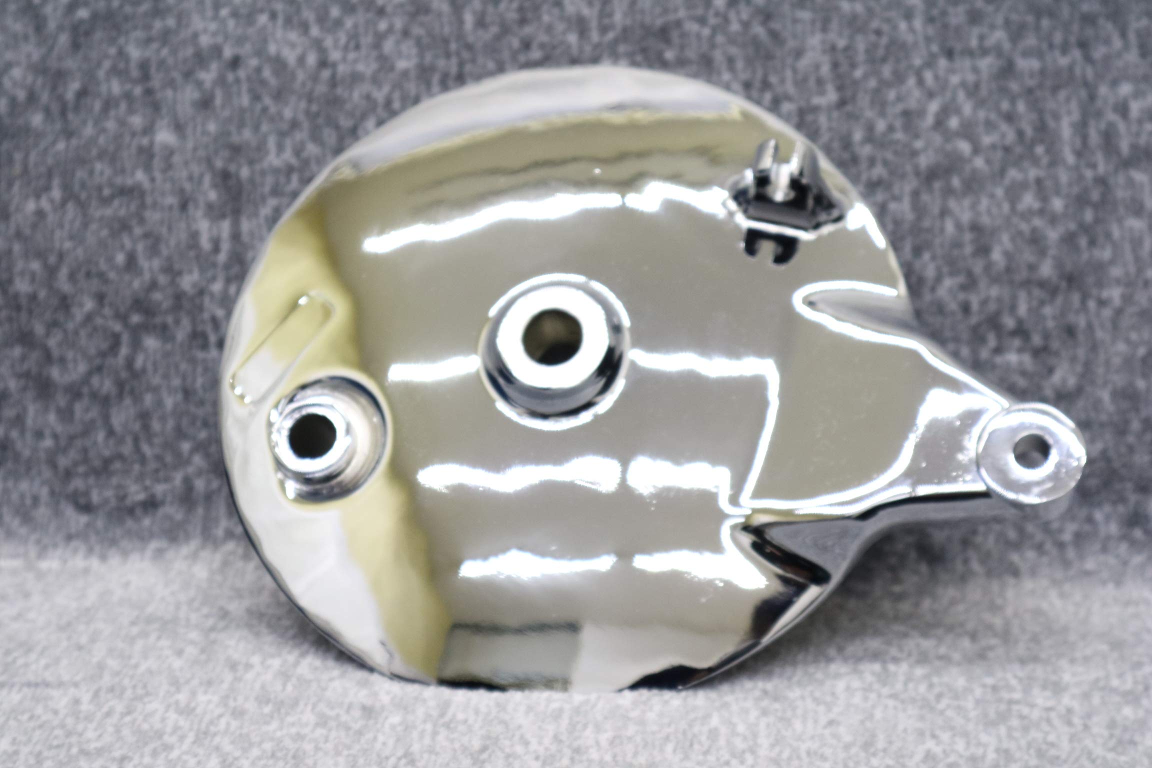 Amazon | GS400 メッキ ドラムパネル スポーク/リア ブレーキ