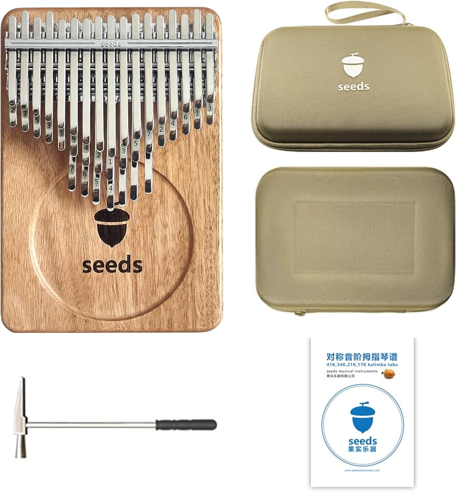 Amazon.com: Seeds Kalimba 41 Keys, Professional Kalimba Thumb