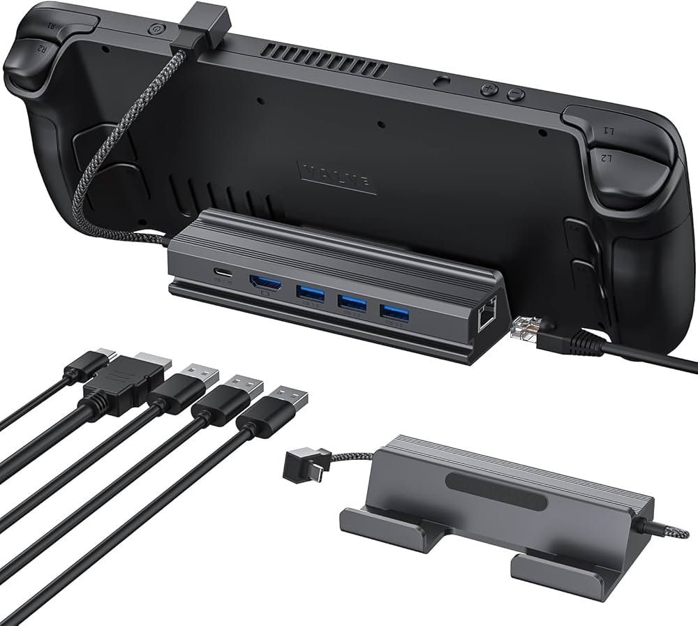 Amazon.co.jp: Steam Deck用ドック TiMOVO 6in1ドック USB TYPE-C