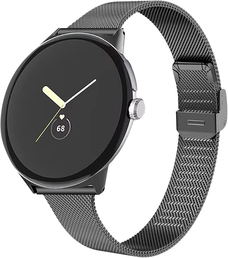 Amazon.com: FitTurn Slim Metal Bands for Google Pixel Watch Band