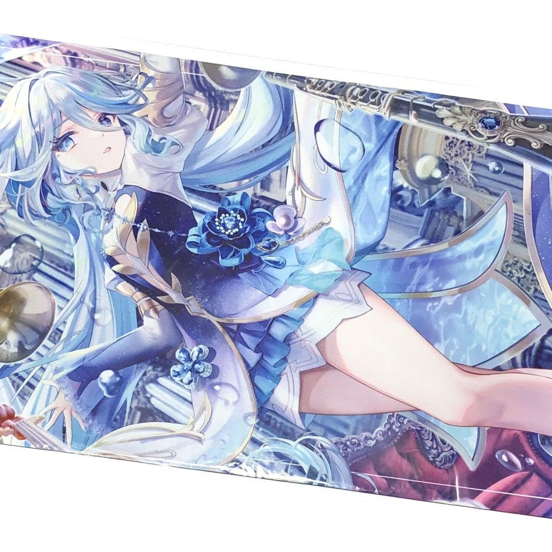 ミッドナイトブルー 原神 新衣装 甘雨 スリーブ プレイマット Amazon