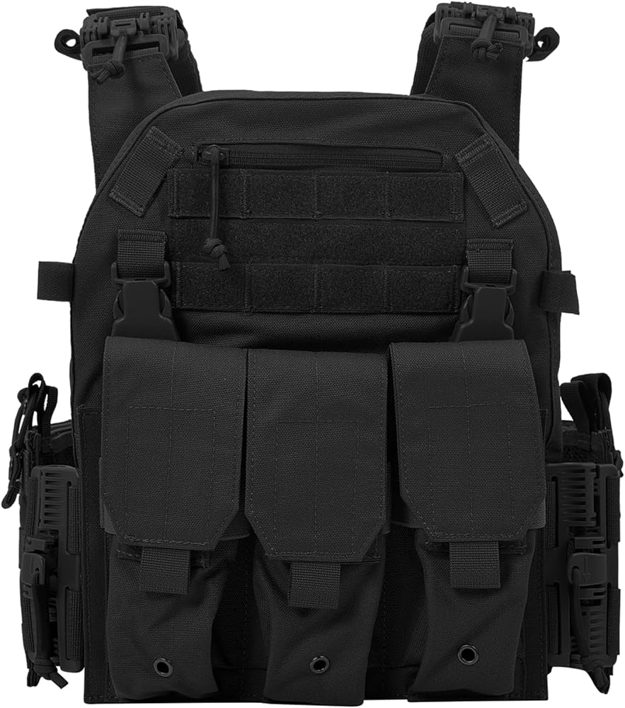 Amazon.co.jp: [HINFWOOD] タクティカルベスト サバゲー 実物 プレート