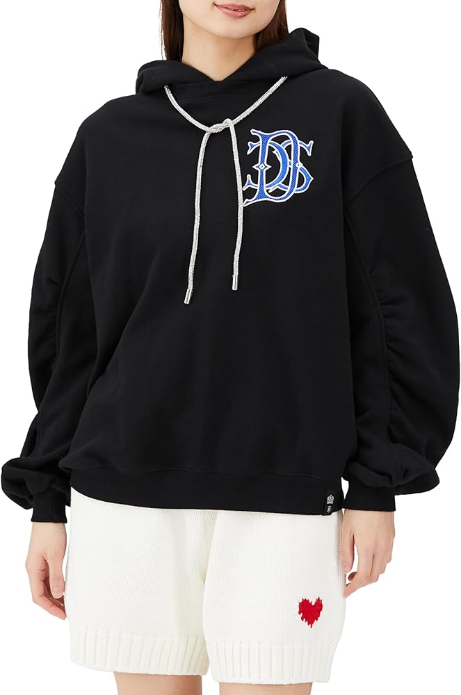 Amazon.co.jp: ラメスピンドルパーカー : ファッション