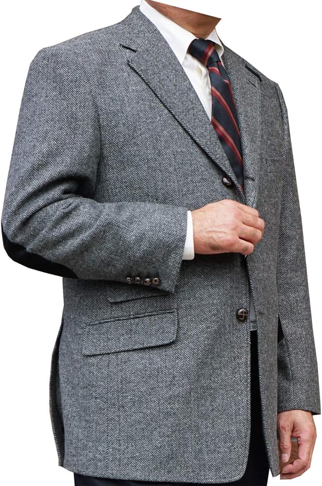 Amazon | [オックスフォード クラシック] 秋冬ツイードジャケット