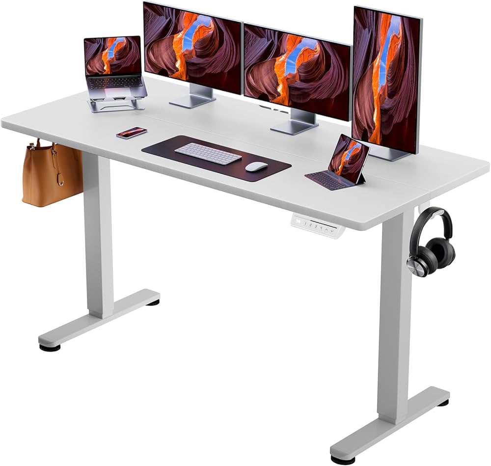 Amazon | ErGear 電動 オフィスワークテーブル 昇降式デスク