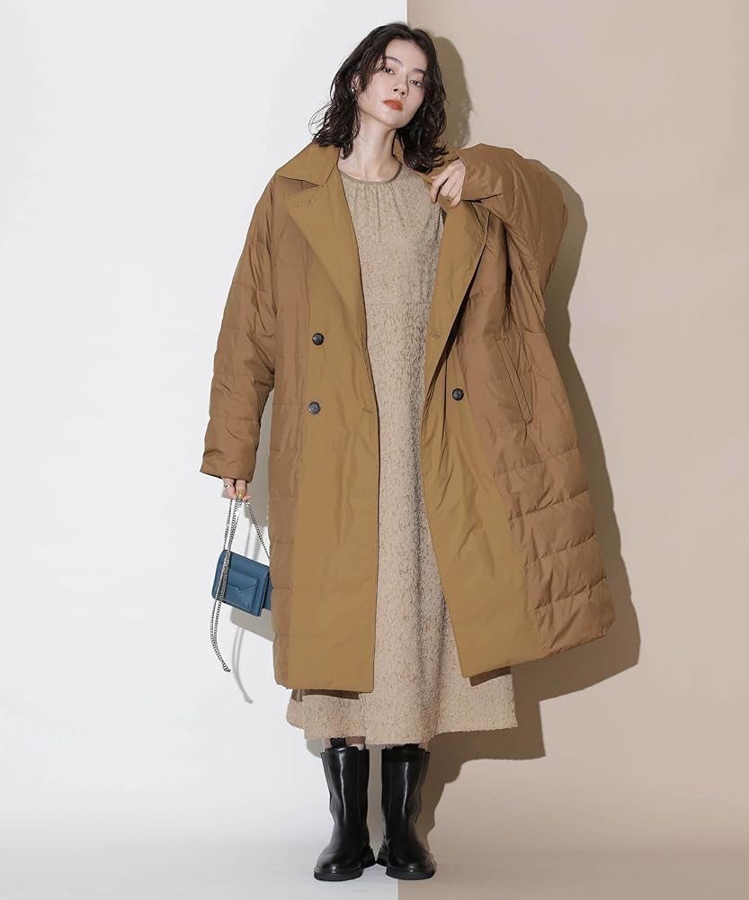 Amazon | [ナノ・ユニバース] 西川ダウン(R)」リバーシブルダブル