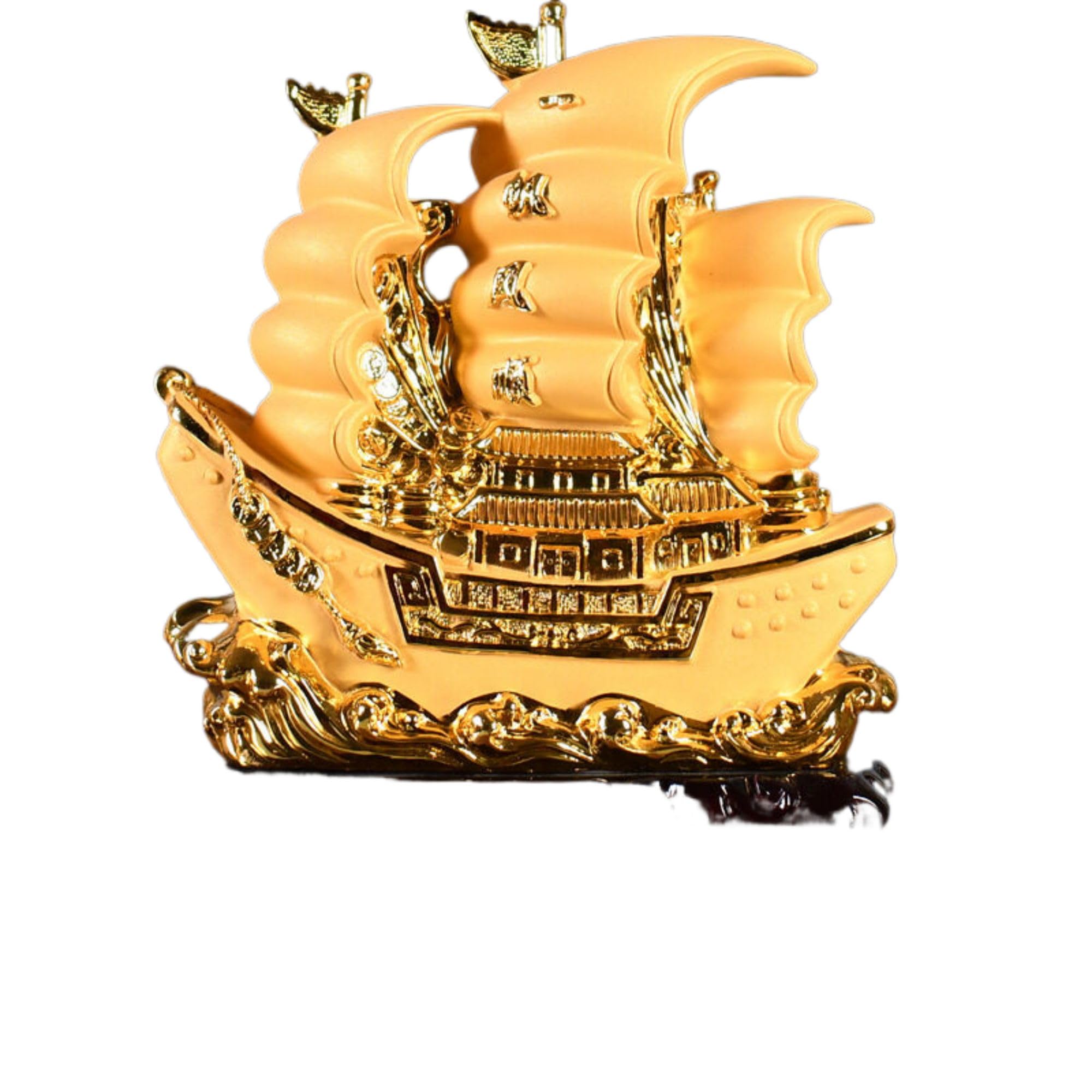 Amazon.com: RWSEFK 一帆风顺沙金色/一帆风顺船Dragon Sailing Ship