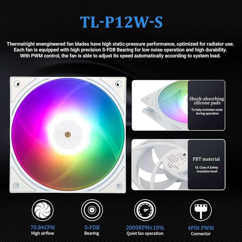 Amazon.com: Thermalright FW360 Ultra ARGB White CPU AIO Cooler,PC