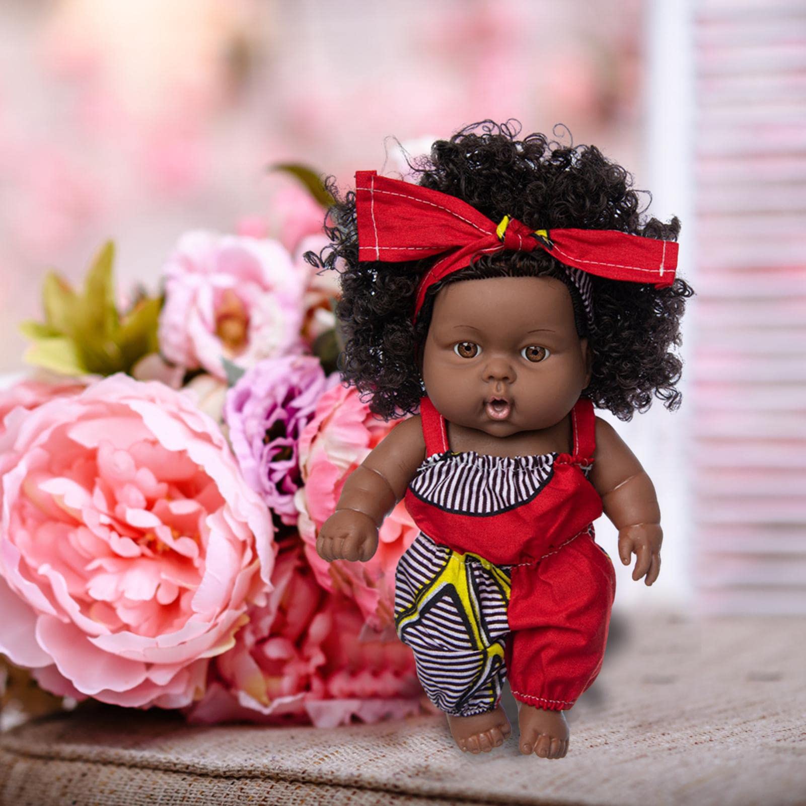 Amazon.co.jp: リボーンドールブラック,リアルなベビードールブラック