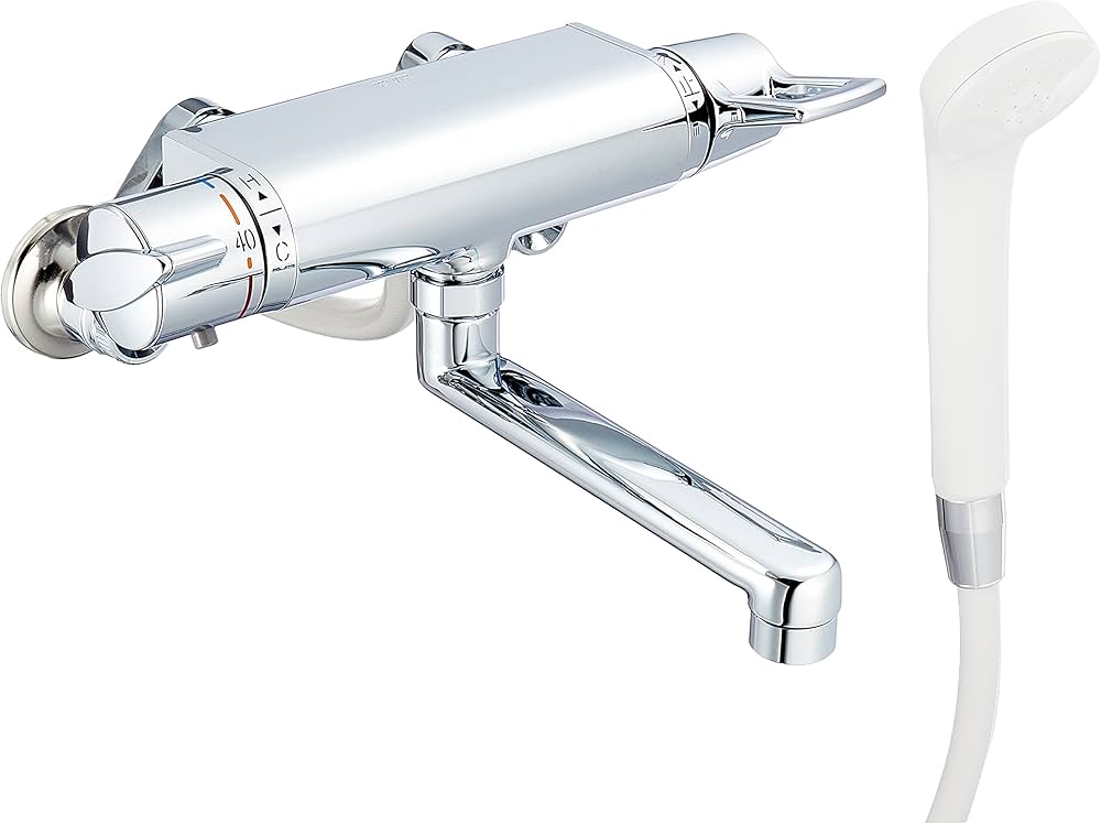 Amazon | KVK サーモ付シャワー混合栓 PS88KTEL | 浴室水栓