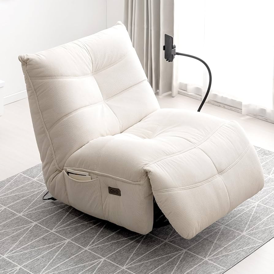 Amazon｜タンスのゲン 電動リクライニング ソファ アームホルダー付 1