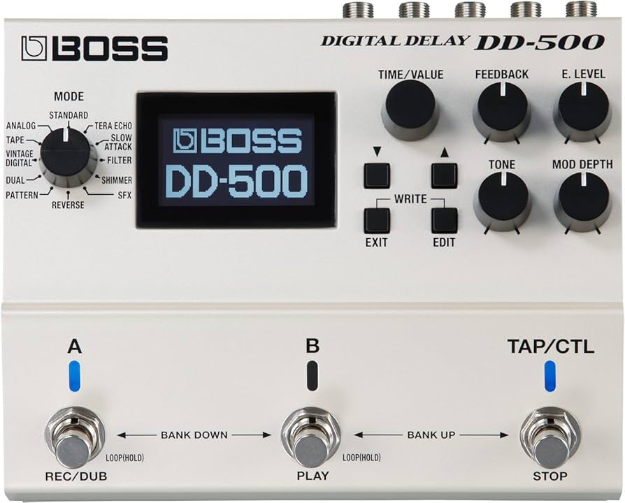 Amazon.com: BOSS DD-500 Digital Delay Stompbox (DD-500) : Musical