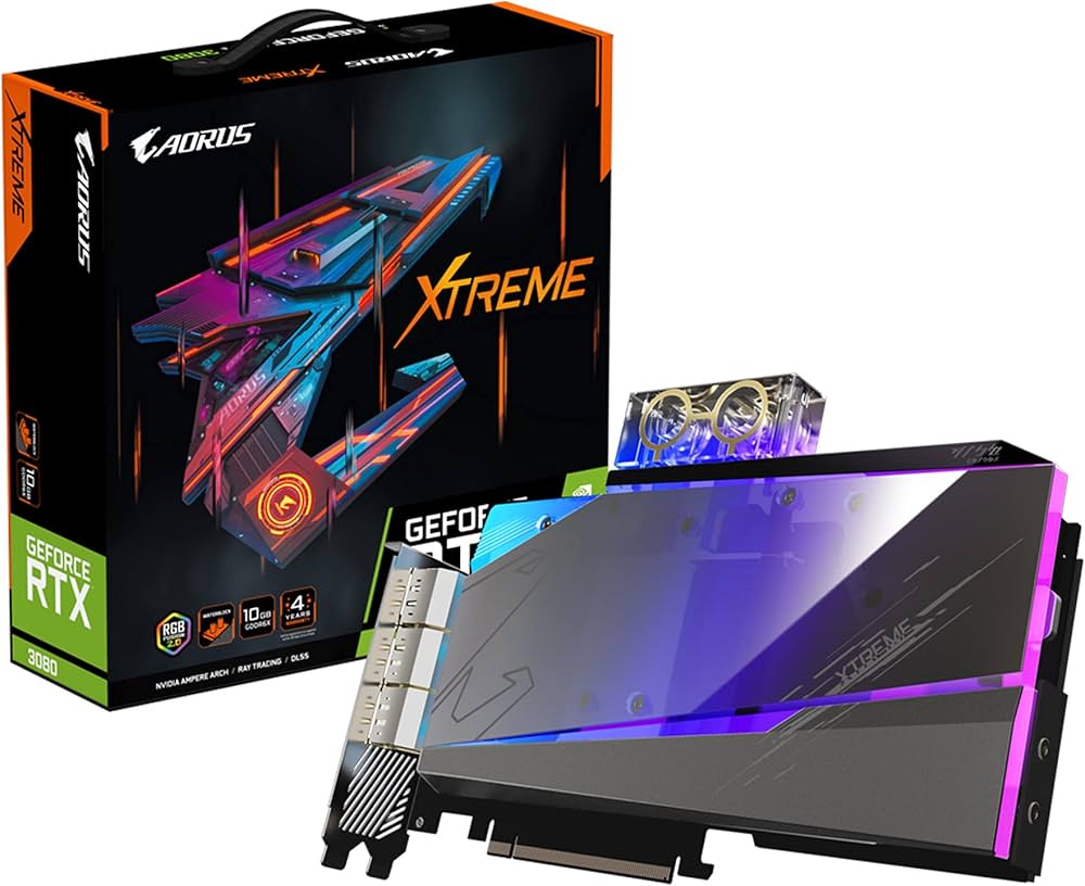 Amazon | GIGABYTE AORUS GeForce RTX 3080 Xtreme WATERFORCE WB 10G