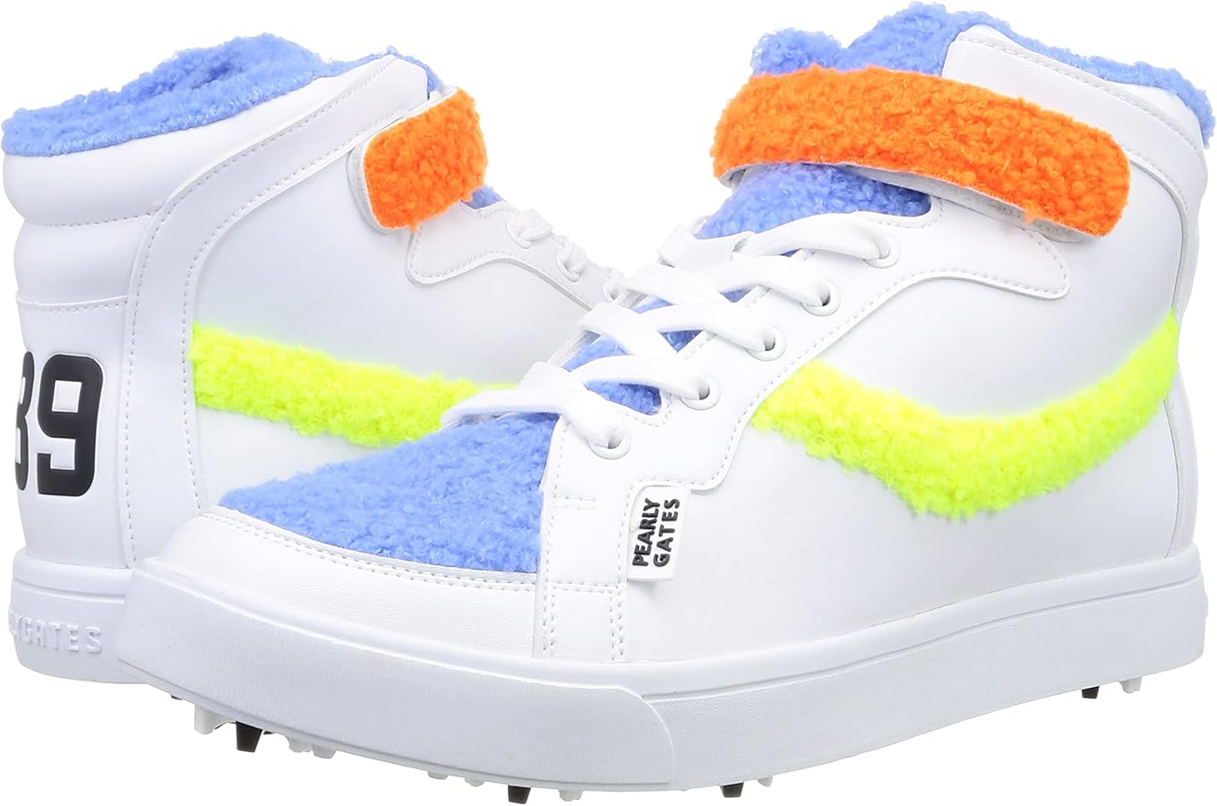 Amazon | [パーリーゲイツ] メンズ ゴルフシューズ/カラフルボア