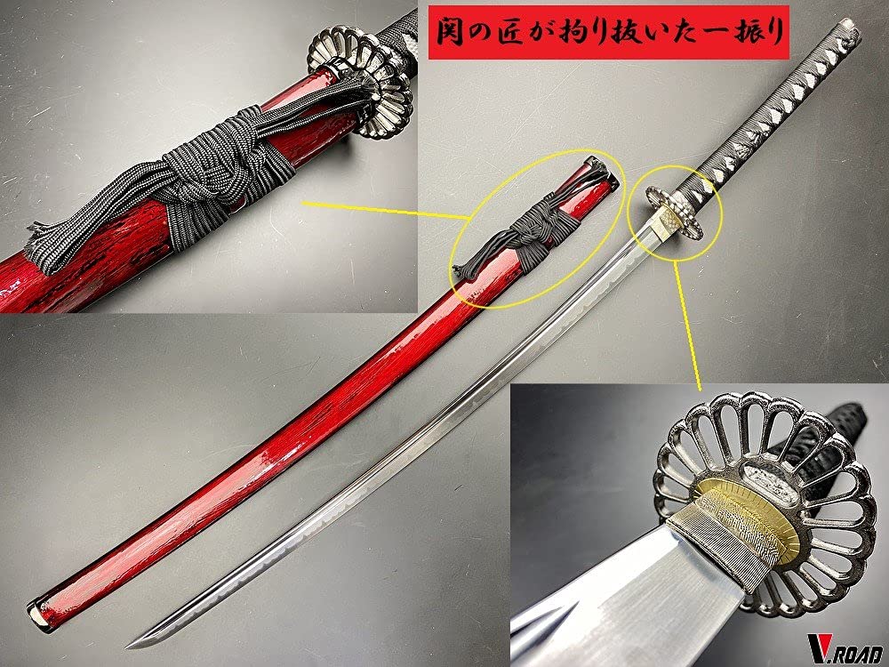 Amazon.co.jp: 模造刀 岐阜 関 二代目孫六兼元大刀 V.ROAD : ホーム