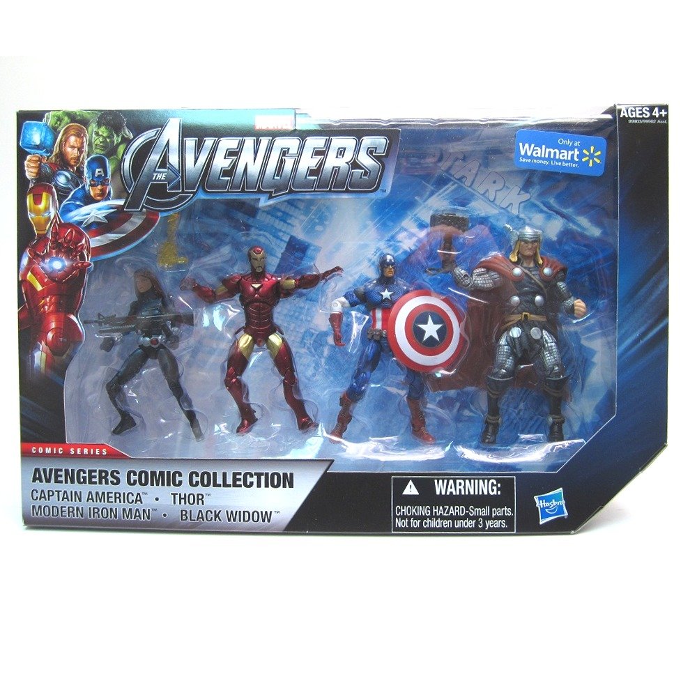 Amazon.co.jp: Marvel マーベルAvengers Comic Collection 4 Inch