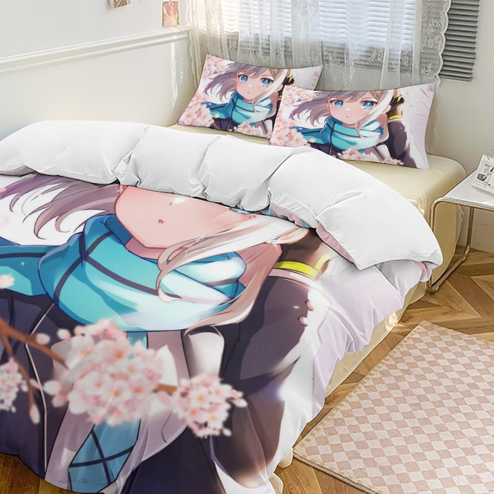 Amazon｜布団カバー ブルアカ 砂狼 3点セット 寝具カバーセット