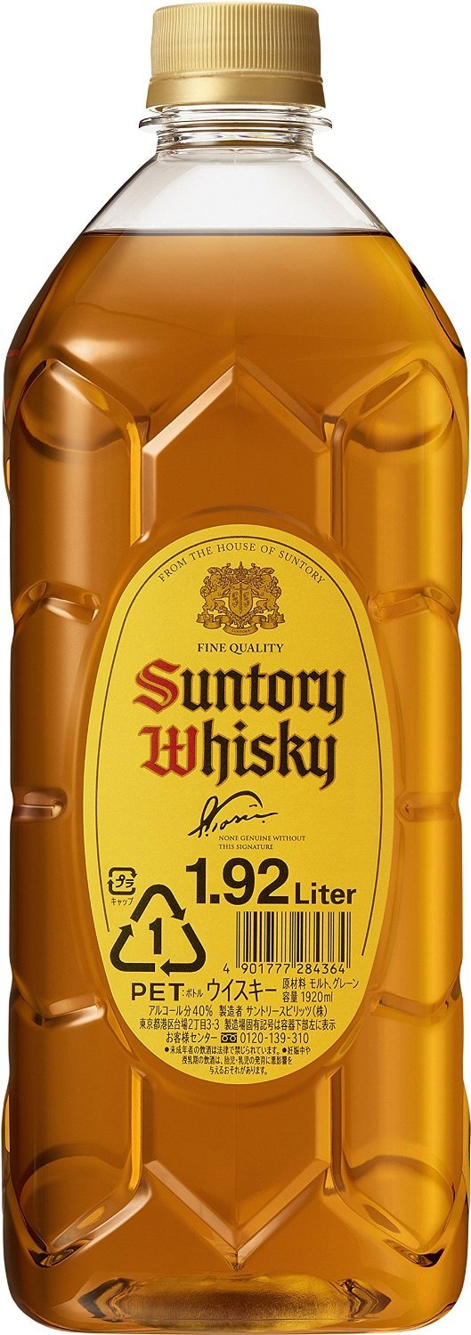 Amazon.co.jp: サントリー ウイスキー 角瓶 ペットボトル 1920ml×1