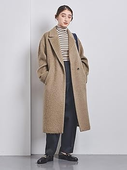 Amazon | [ユナイテッドアローズ] シャギー ビッグテーラード コート