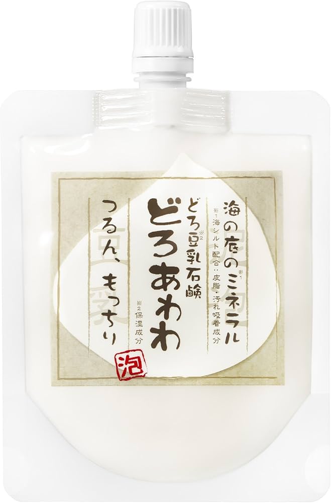 Amazon | どろ豆乳石鹸どろあわわ 110g | どろあわわ | 洗顔フォーム 通販