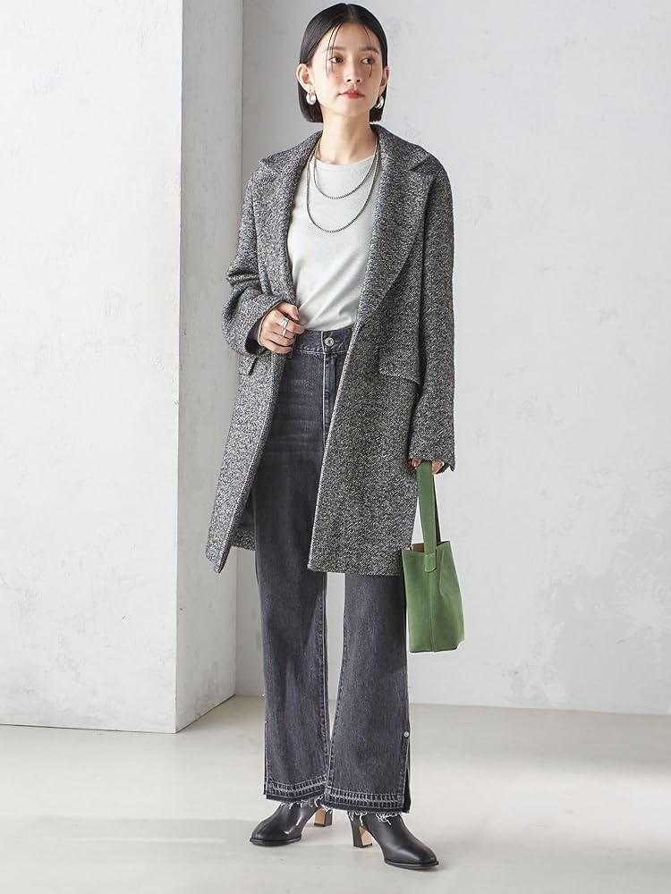 Amazon.co.jp: (シップス レディース) SHIPS for women W:NEW ツイード