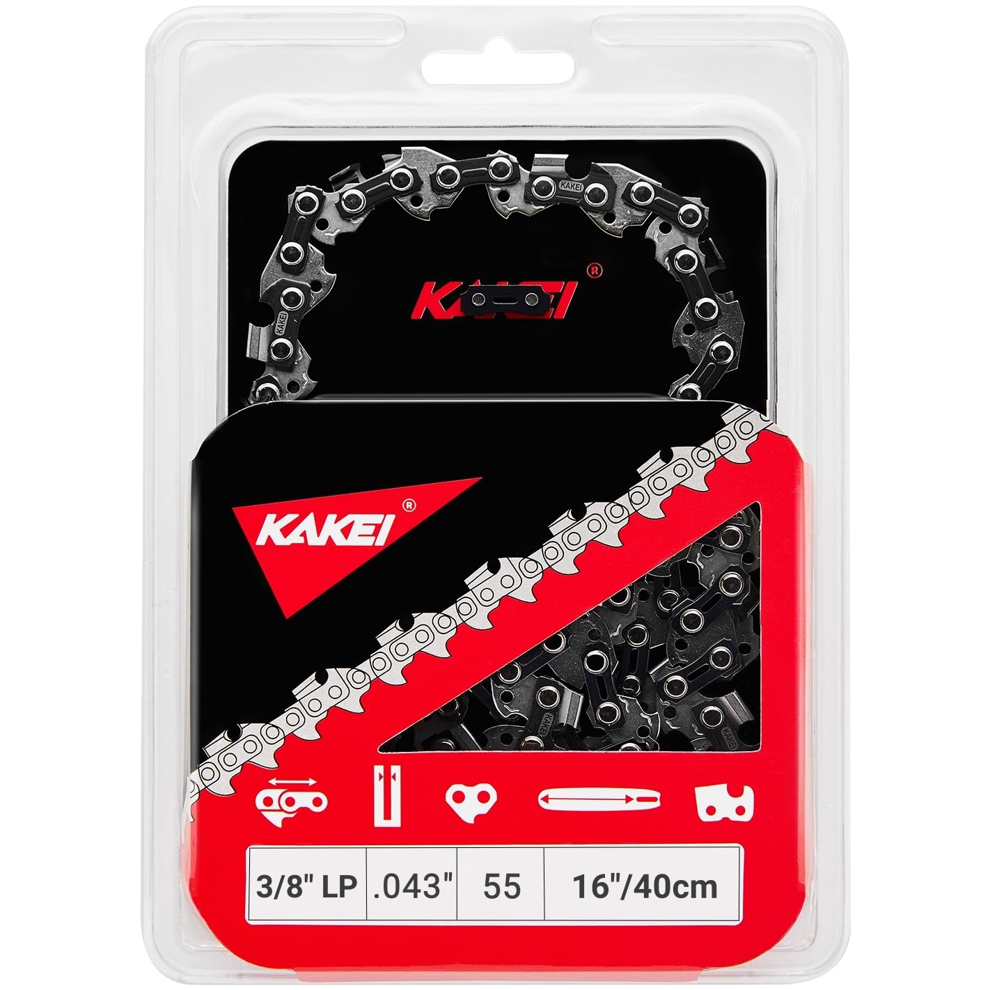 Amazon.com: KAKEI Stihl Chainsaw Chain 16 Inch 3/8