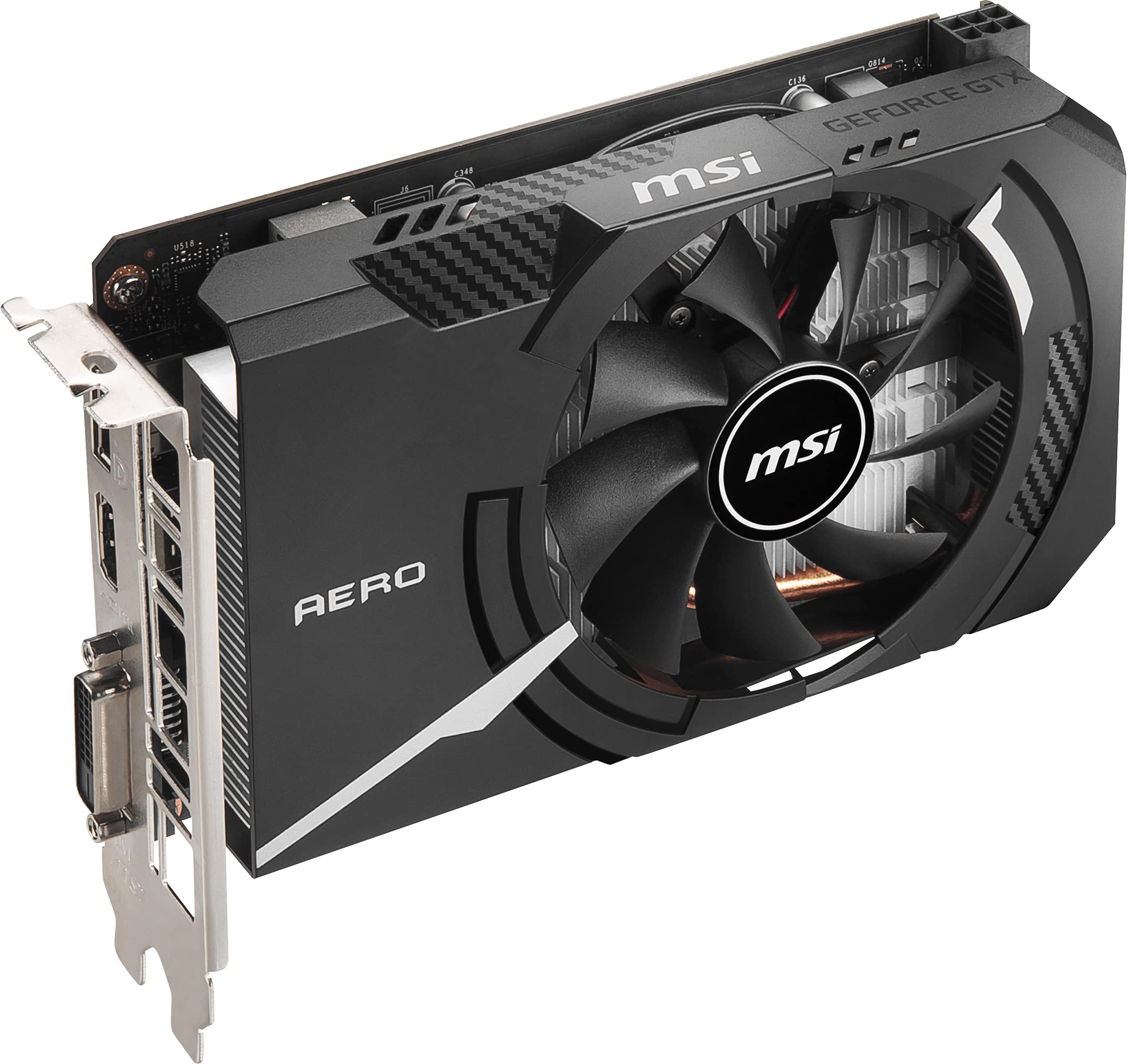 Amazon | MSI GeForce GTX 1650 D6 AERO ITX OCV2 グラフィックス