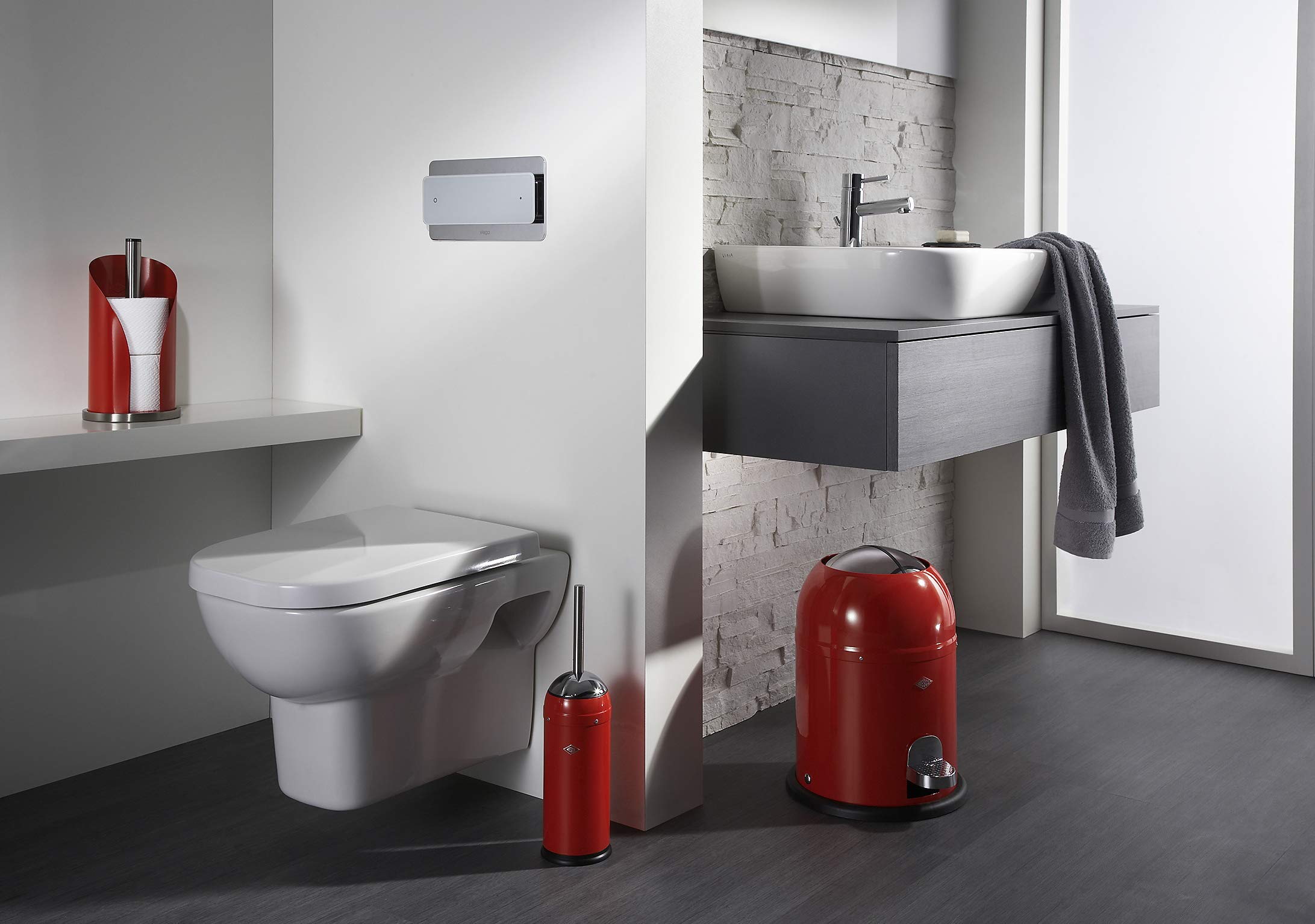 Amazon｜Wesco(ウェスコ) ペダルビン 9L グレー SINGLE MASTER｜フタ