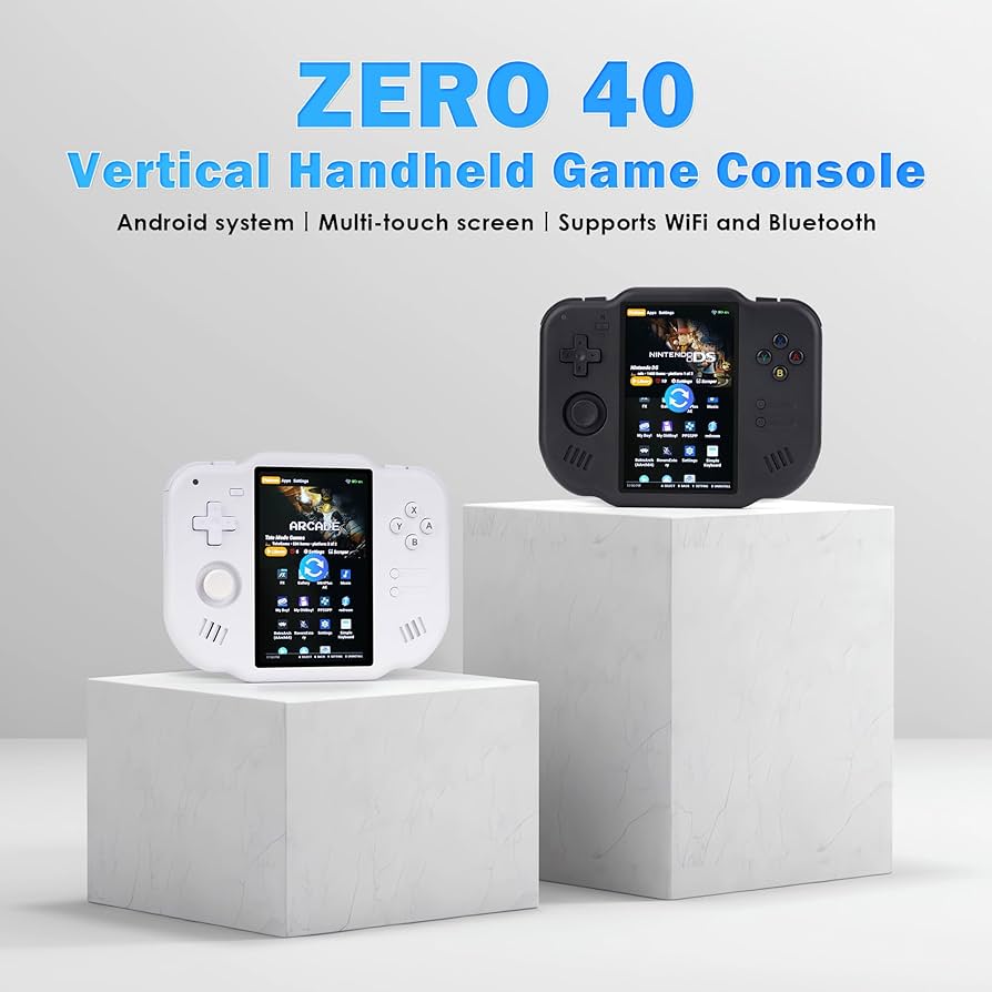 Amazon.com: MagicX Zero 40 Retro Handheld Game Console 4.0 Inch