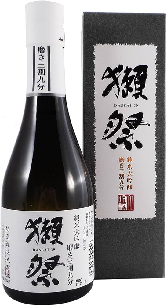 Amazon.co.jp: 獺祭 純米大吟醸 磨き三割九分 300ml DX箱入り 山口県