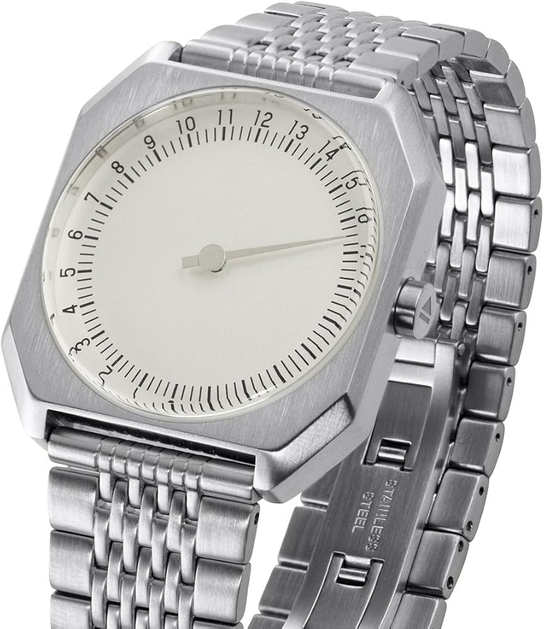 Amazon.com: slow Jo 01 - Reloj suizo de 24 horas con una sola mano