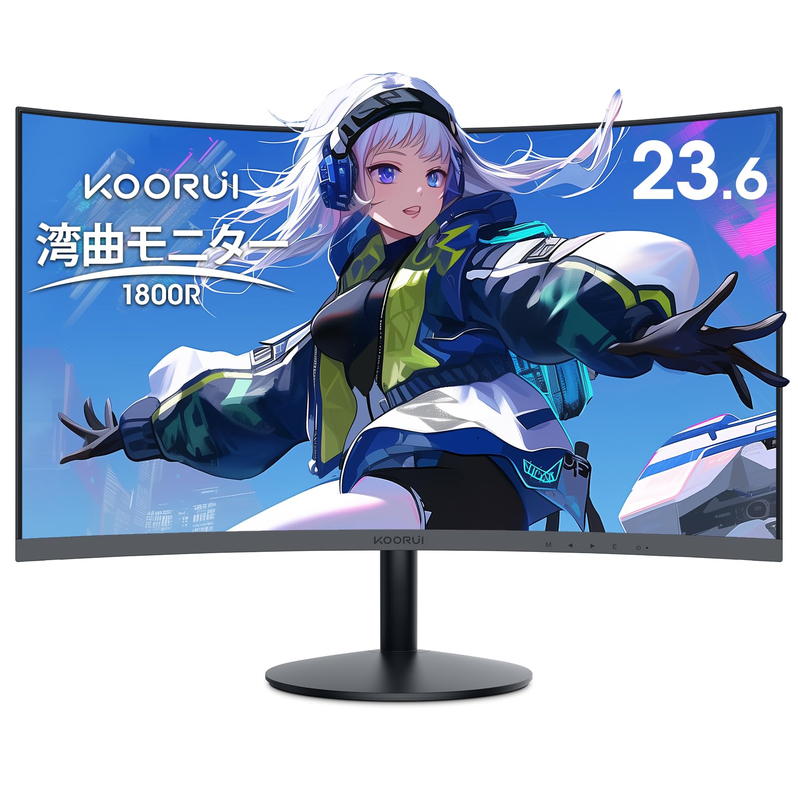 Amazon.co.jp: KOORUI モニター 24インチ 60Hz : パソコン・周辺機器