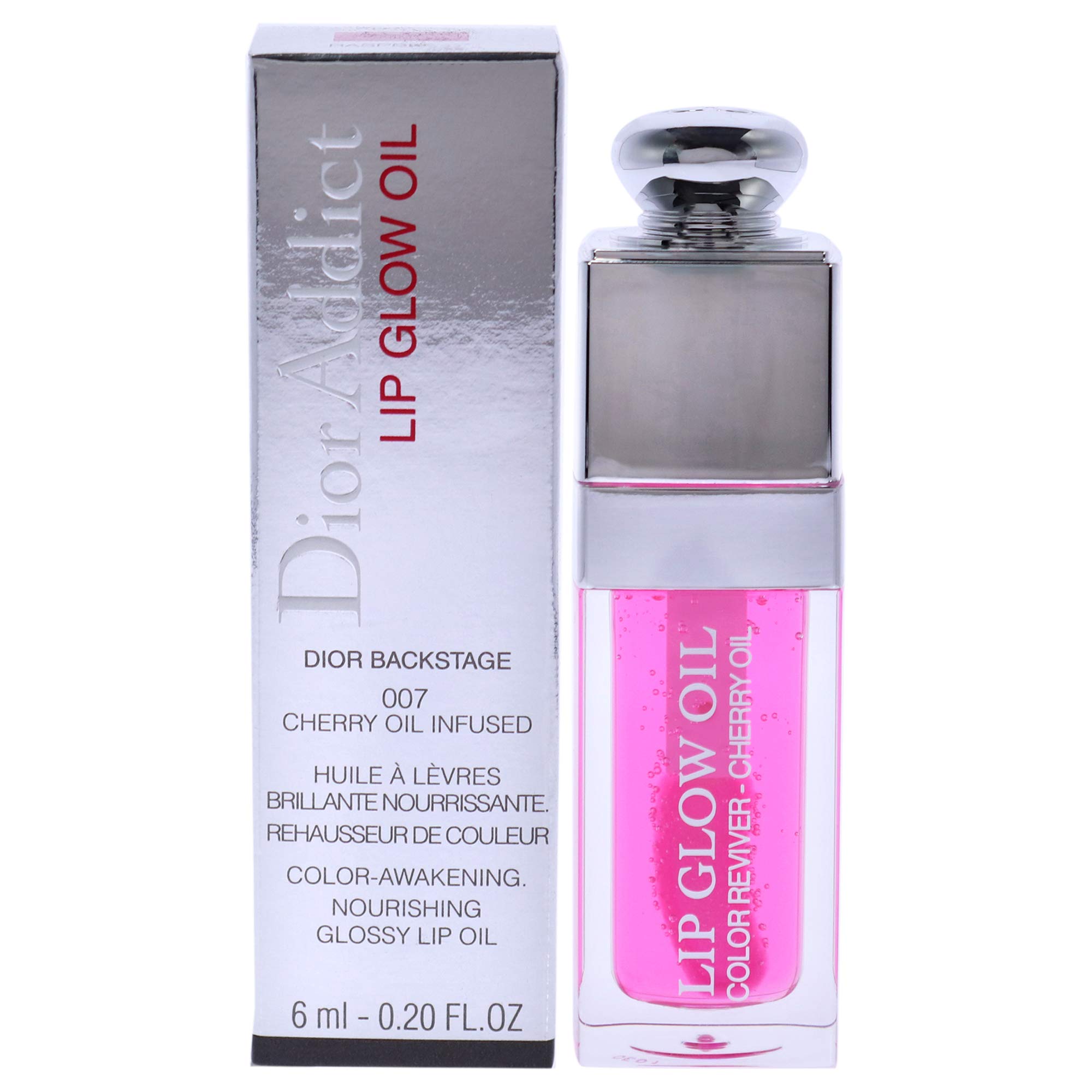 Amazon.com : Christian Dior Addict Lip Glow Oil - 007 Raspberry