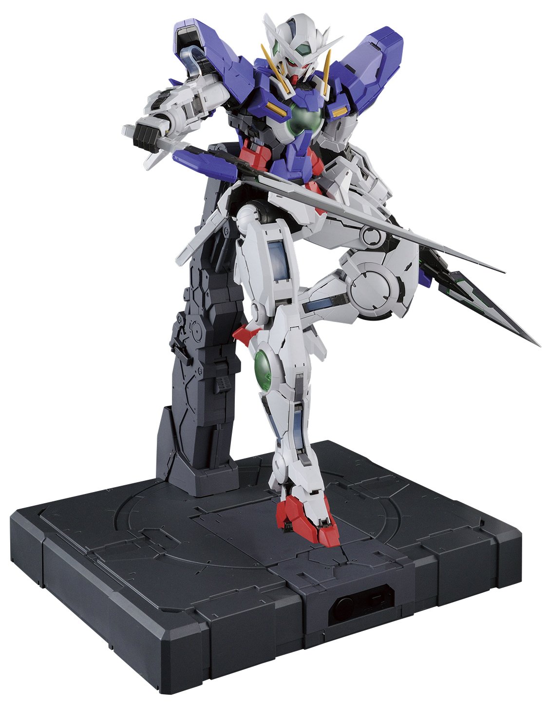 Bandai Hobby PG 1/60 GN-001 Gundam Exia Model Kit Figure, Figures