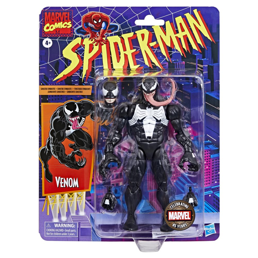 Amazon.com: Marvel Legends Series Venom, Marvel Comics Collectible