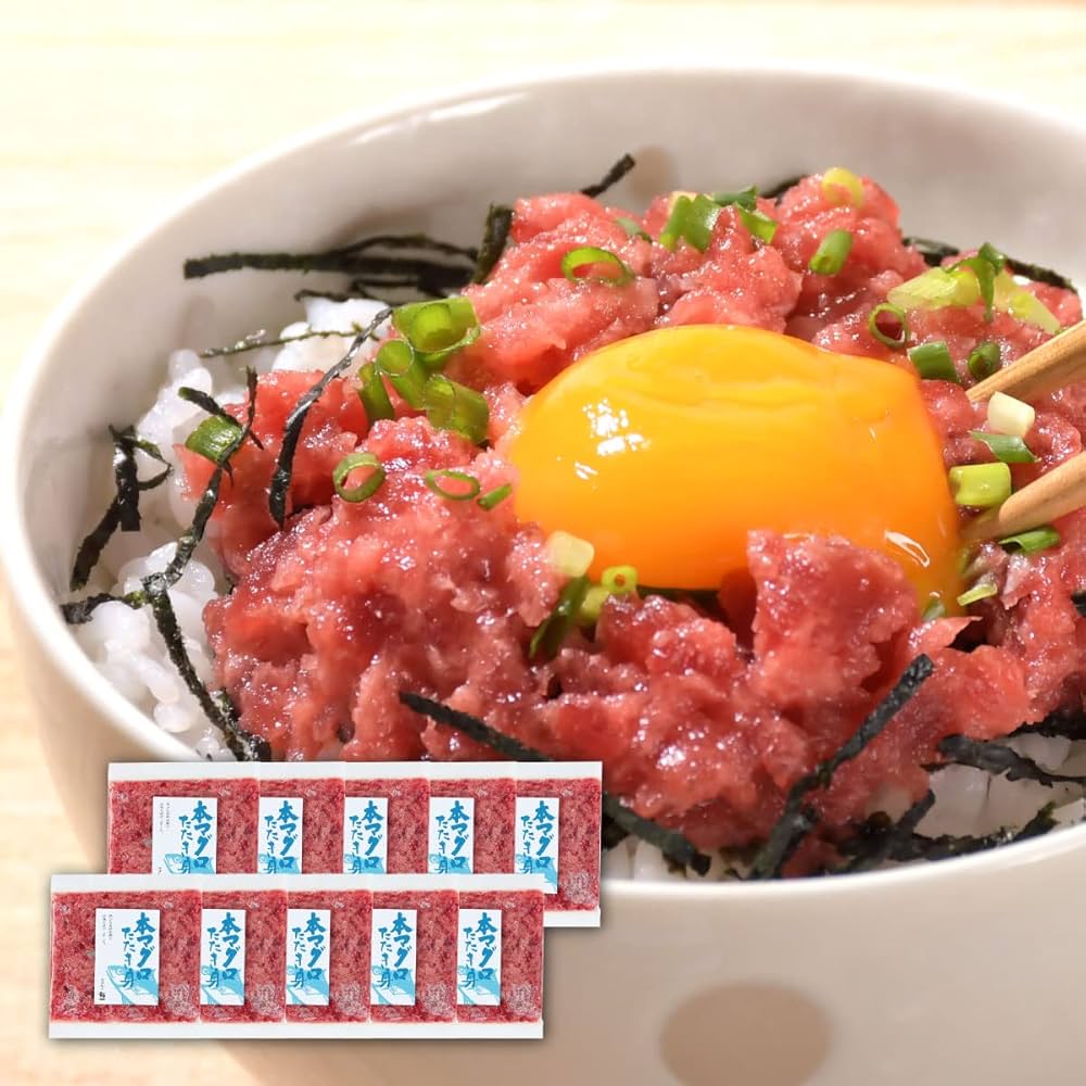 Amazon.co.jp: ネギトロ ねぎとろ 冷凍 マグロ まぐろ 鮪 刺身 天然 本