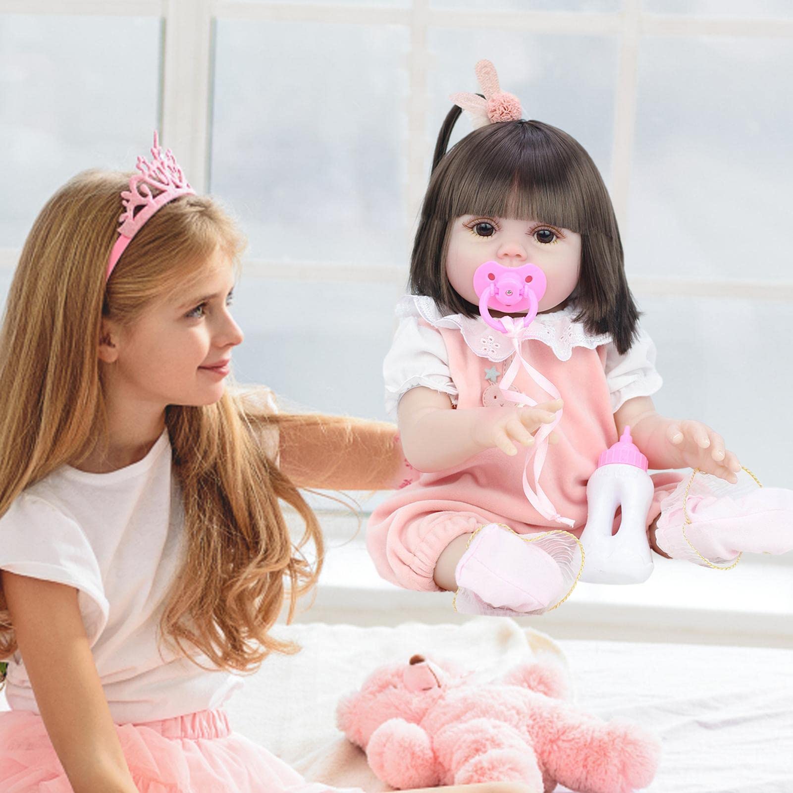 Amazon | リボーンドール,服のおしゃぶりのセットが付いている人形