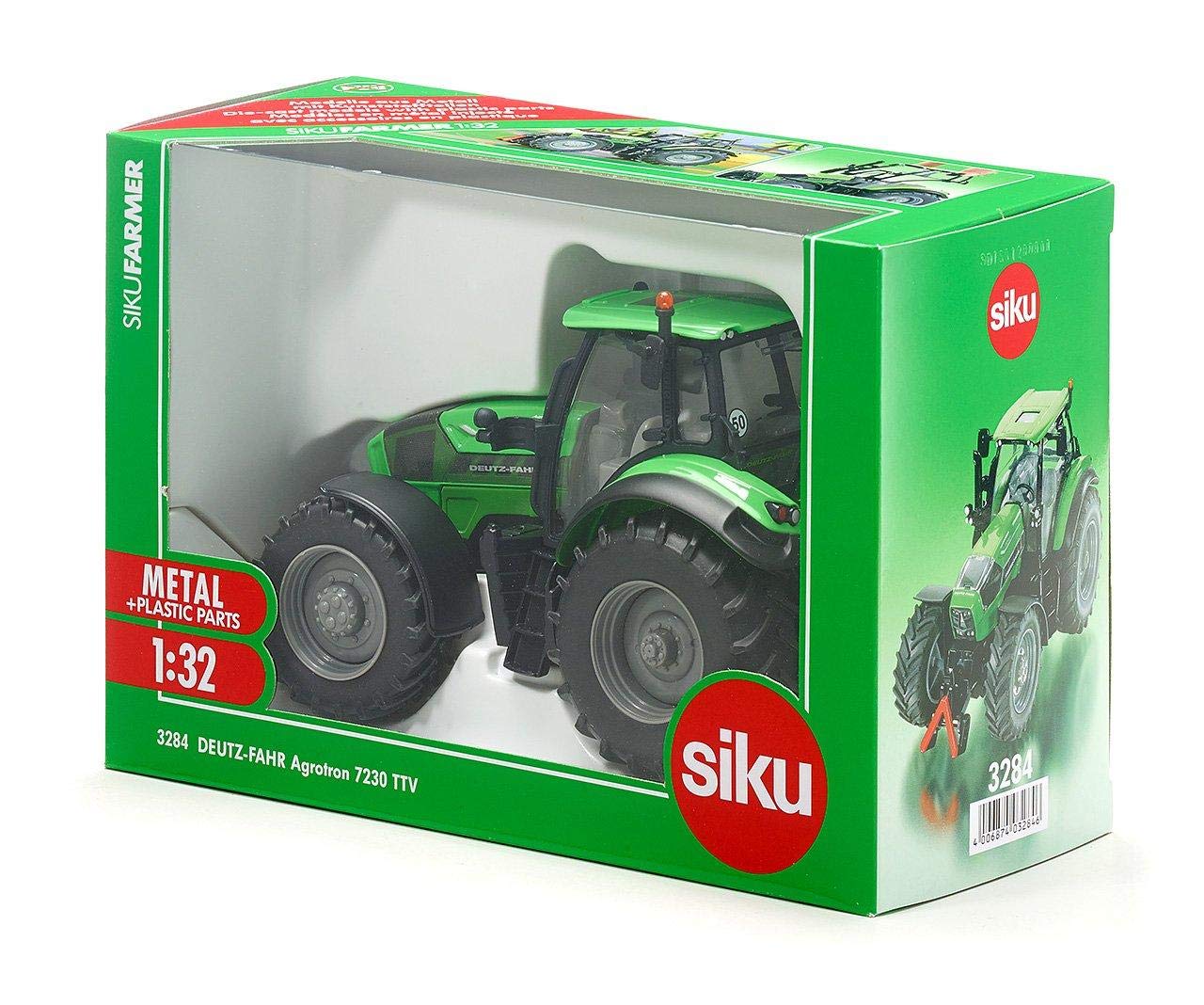 Alpha-Bits Siku 1:32 Deutz-Fahr Agrotron 7230 TTV Tractor Die Cast