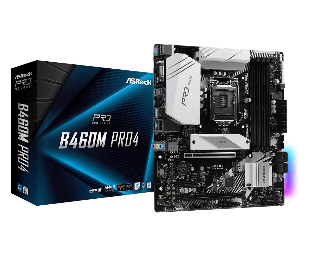 Amazon.com: ASROCK B460M PRO4 Supports 10th Gen Intel® Core