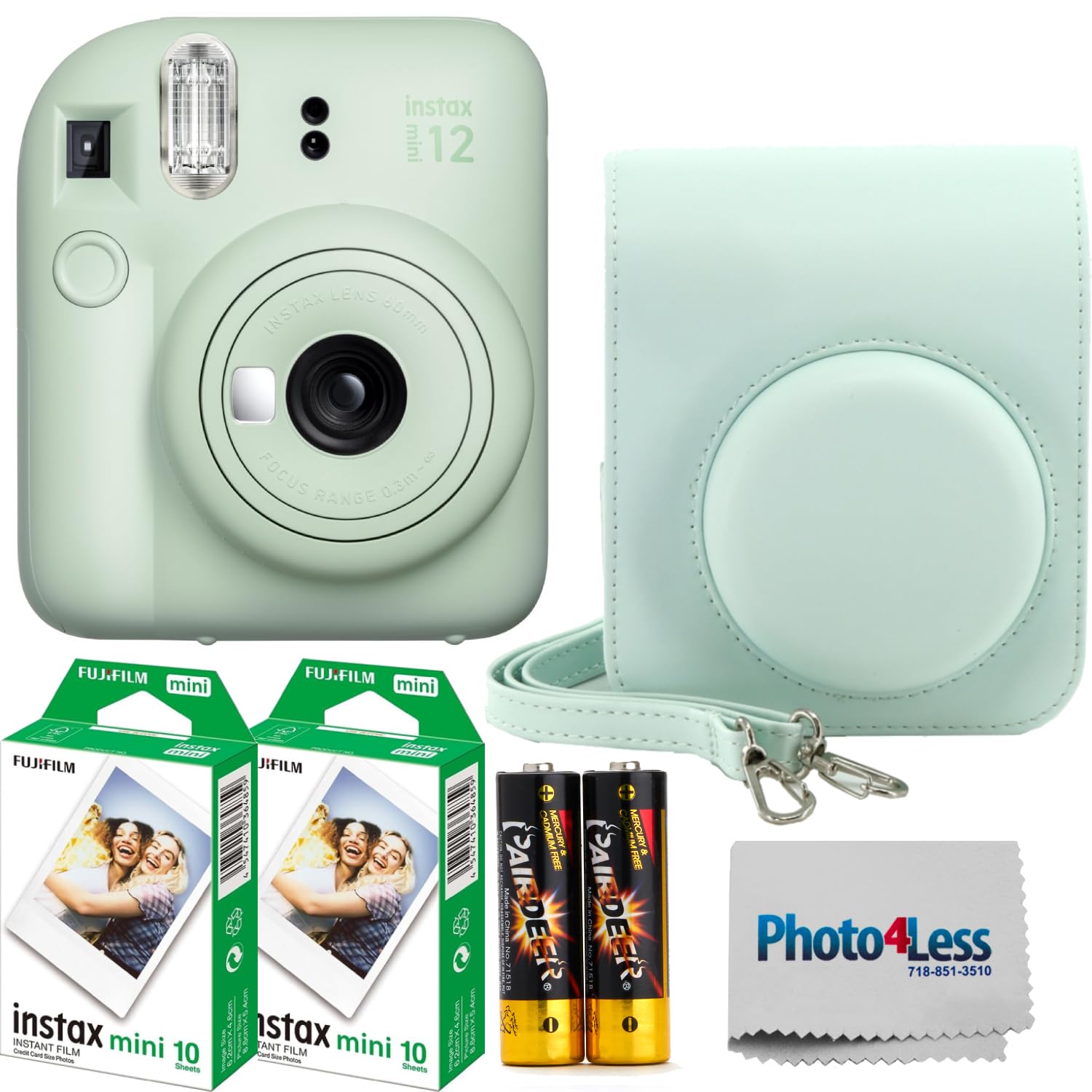 Amazon.com : Fujifilm Instax MiniI 12 Instant Film Camera Mint